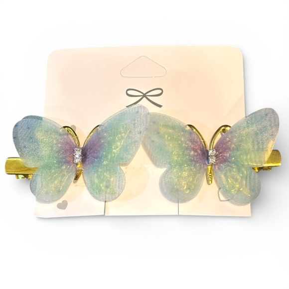 Accessories - Butterfly Hair Clips New